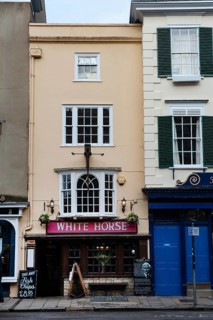 Oxford, England, UK. February 2nd, 2020 White Horse Pub, Broad Street, Oxford city center