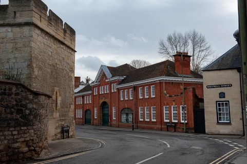 Oxford, England, UK. February 2nd, 2020 The William Morris Garage on Long Wall Street, Oxford City