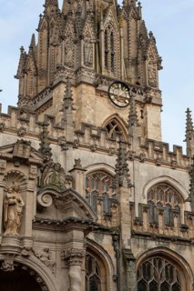 Oxford, England, UK. February 2nd, 2020 The University Church of St Mary the Virgin is an Oxford