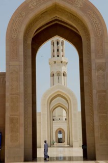 Muscat, Oman. May 26th 2014 Sultan Qaboos Grand Mosque Muscat Oman