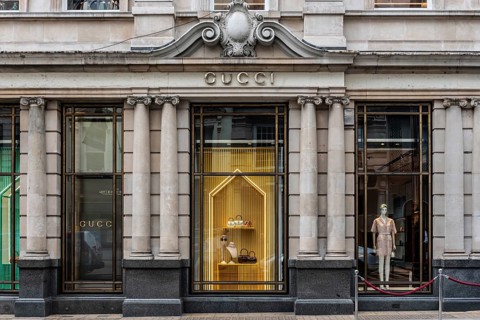 London, United Kingdom. August 2nd 2023 Tiffany and Co. Luxury Brand Store Front. Shopping in Old