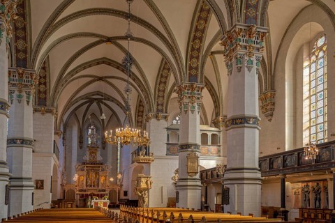 Hauptkirche Innen Wolfenbüttel Germany