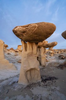 Capturing the unique hoodoo rock formations at Bisti De-Na-Zin Wilderness, New Mexico, highlights