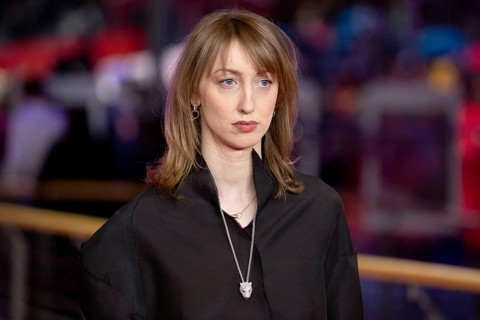 Caro Braun on the Red Carpet in front of the closing gala of the 76th Berlinale at the Theater am