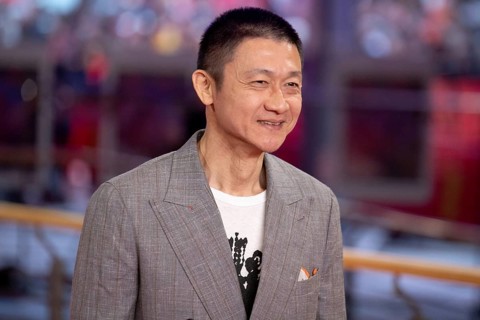Andi Lim on the Red Carpet in front of the closing gala of the 76th Berlinale at the Theater am