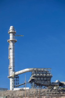 Miami, Arizona - Freeport-McMoRan's Copper Smelter, one of the largest emitters of pollution of
