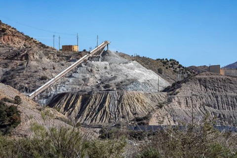 Miami, Arizona - Part of Capstone Copper's Pinto Valley Mine