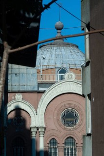 Istanbul, Turkey. June 7th 2019 The Ashkenazi Synagogue is an Ashkenazi synagogue located near the