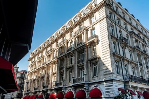 Istanbul, Turkey. October 22nd 2021 The Pera Palace Hotel Famous for Agatha Christie Author of the