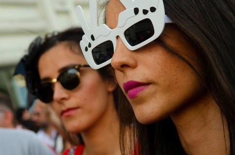 Istanbul, Turkey. 28th June, 2015 People celebrate Gay Pride along Istiklal Street, Istanbul,