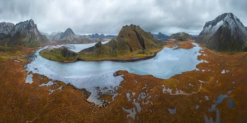 Experience the dramatic landscapes of Iceland's Highlands, featuring glacial rivers, rugged