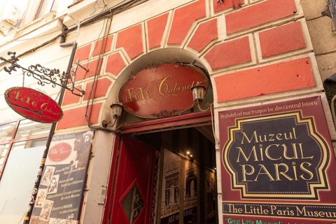 Bucharest, Romania. October 29th 2023. Muzeul Micul Paris or Little Paris Museum, museum offers a