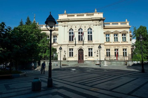 Belgrade, Serbia. July 27th 2019 The elegant architecture of Belgrade, Serbia