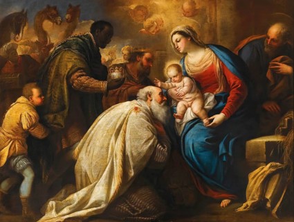 Luca Giordano (b. 18 October 1634, d. 3 January 1705), called Fa Presto, Italian painter and etcher