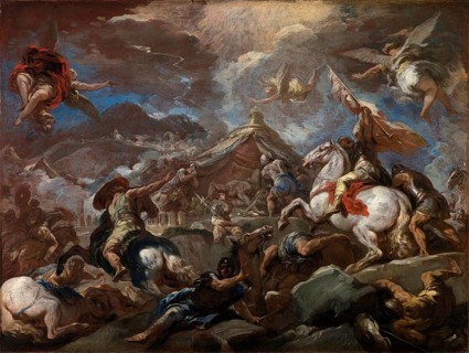 Luca Giordano (b. 18 October 1634, d. 3 January 1705), called Fa Presto, Italian Baroque painter