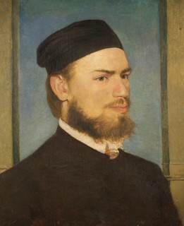 Arnold Böcklin (born 16 October 1827, died January 1901), Swiss painter, draughtsman, graphic
