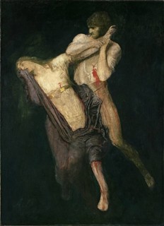 Arnold Böcklin (born 16 October 1827, died January 1901), Swiss painter, draughtsman, graphic