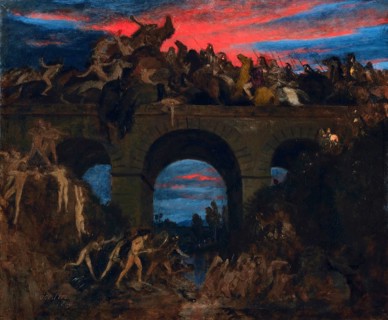 Arnold Böcklin (born 16 October 1827, died January 1901), Swiss painter, draughtsman, graphic