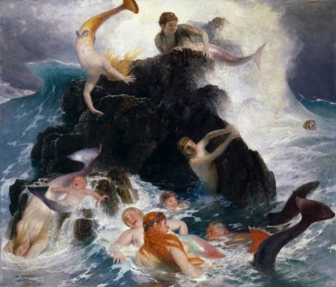 Arnold Böcklin (born 16 October 1827, died January 1901), Swiss painter, draughtsman, graphic