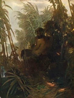 Arnold Böcklin (born 16 October 1827, died January 1901), Swiss painter, draughtsman, graphic
