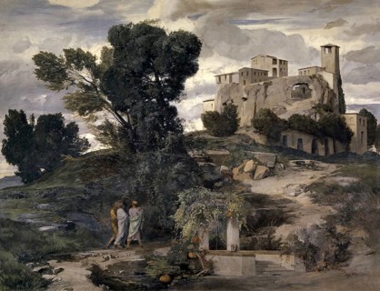 Arnold Böcklin (born 16 October 1827, died January 1901), Swiss painter, draughtsman, graphic