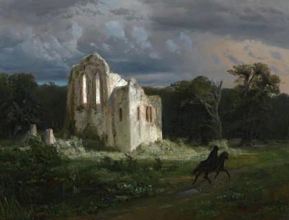 Arnold Böcklin (born 16 October 1827, died January 1901), Swiss painter, draughtsman, graphic