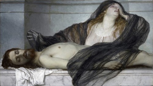 Arnold Böcklin (born 16 October 1827, died January 1901), Swiss painter, draughtsman, graphic