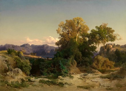 Arnold Böcklin (born 16 October 1827, died January 1901), Swiss painter, draughtsman, graphic