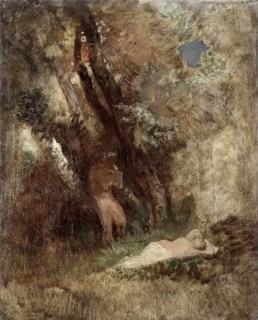 Arnold Böcklin (born 16 October 1827, died January 1901), Swiss painter, draughtsman, graphic