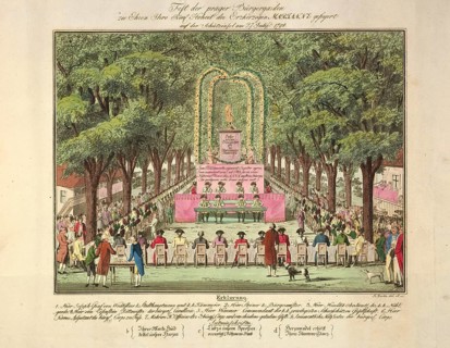 Festival of the Prague Civic Guards in honour of Archduchess Maria Anna Marianne of Austria