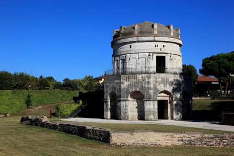 Mausoleum of Theodoric, built around 520 AD as a burial place for Theodoric the Great, the king of