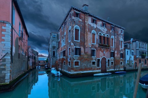 Palazzo on the Canal, Venice, Veneto, Italy