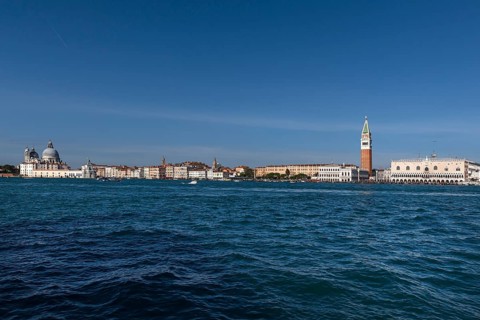 View of Venice from San Giorgio Maggiore Island, Venice, Veneto, Italy