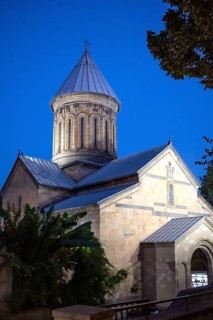 Tbilisi, Georgia. September 5th 2025 The Sioni Cathedral of the Dormition is a Georgian Orthodox
