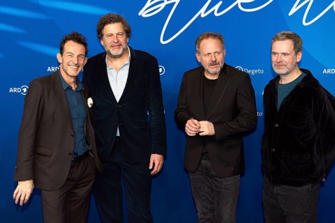 Hans-Werner Meyer, Hans Jochen Wagner, Samuel Finzi, Matthias Matschke, BLUE HOUR, Photo Call,