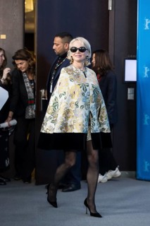 Pamela Anderson (actress) at a photocall for the film Rosebush Pruning at the Berlinale at the