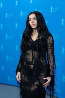 Charli xcx (Charlotte Emma Aitchison) at a photocall for the film The Moment at the Berlinale at