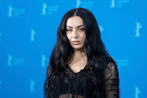 Charli xcx (Charlotte Emma Aitchison) at a photocall for the film The Moment at the Berlinale at