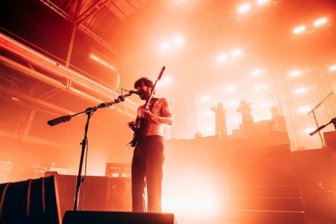 Simon Neil, singer and guitarist of Biffy Clyro live at Zenith in Munich on 12.02.2026