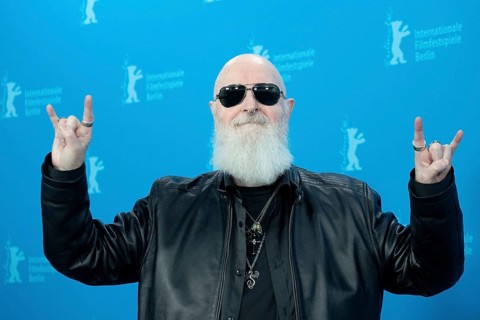 Rob Halford during the photocall for the film The Ballad of Judas Priest at the Berlinale at the