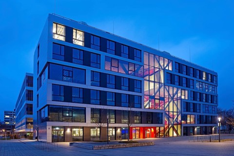 Seminar building H of the Department of Architecture and Civil Engineering at Bochum University in