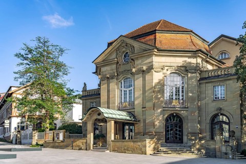 The Kurtheater Staatsbad Kissingen, Lower Franconia, Bavaria, Germany