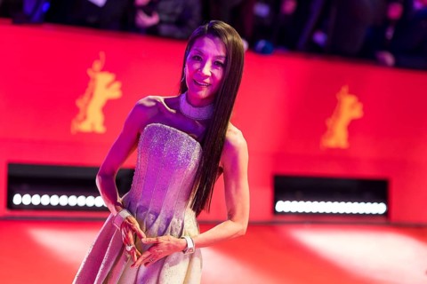 Michelle Yeoh at the opening of the Berlinale at the Theater am Potsdamer Platz in Berlin on 12.02