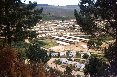 Erica township (or location), an area of mass housing development located in the hilly region near