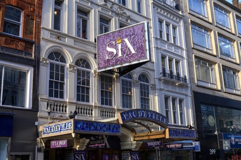 London, UK. January 29th 2025. Six The Musical is the story of Henry VII's wives being performed at