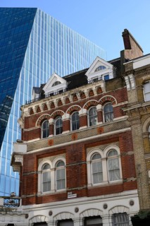 London, UK. January 30th 2025. Classic London architecture and modern high rise office buildings