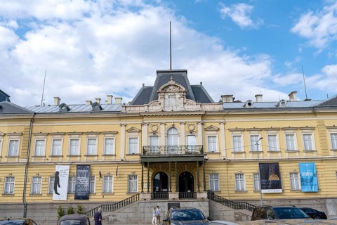 Sofia, Bulgaria. June 21st 2025. Bulgarian National Gallery, housed in the Royal Palace was built