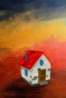 Little house illustration