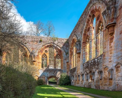Gnadenberg Abbey, former monastery of the Birgitten Order, ruins of the monastery church,