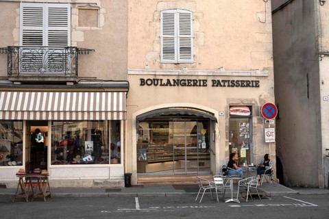 Dole, France. September 20th 2024 A typical French Boulangerie and Patisserie in the charming city